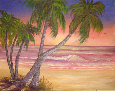 tyler's tropical sunset